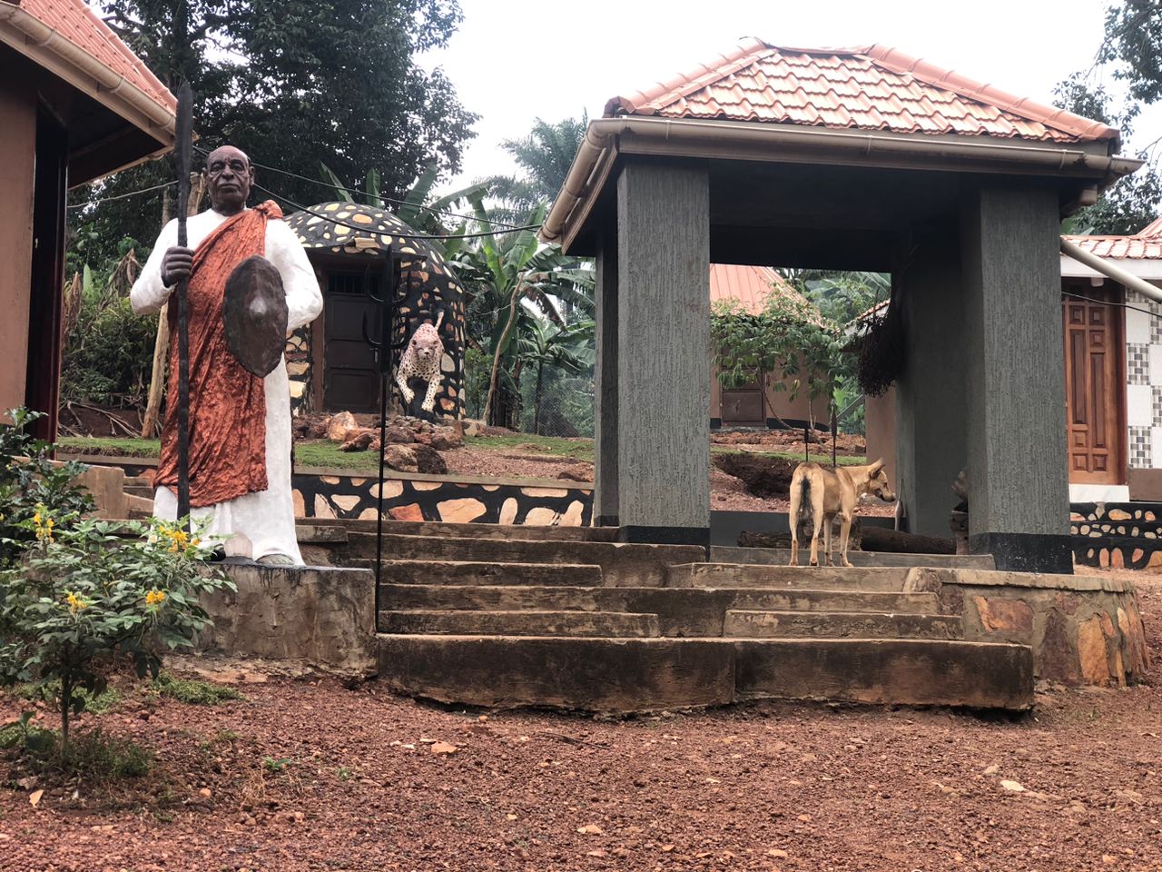 Healing shrine in Bugabo